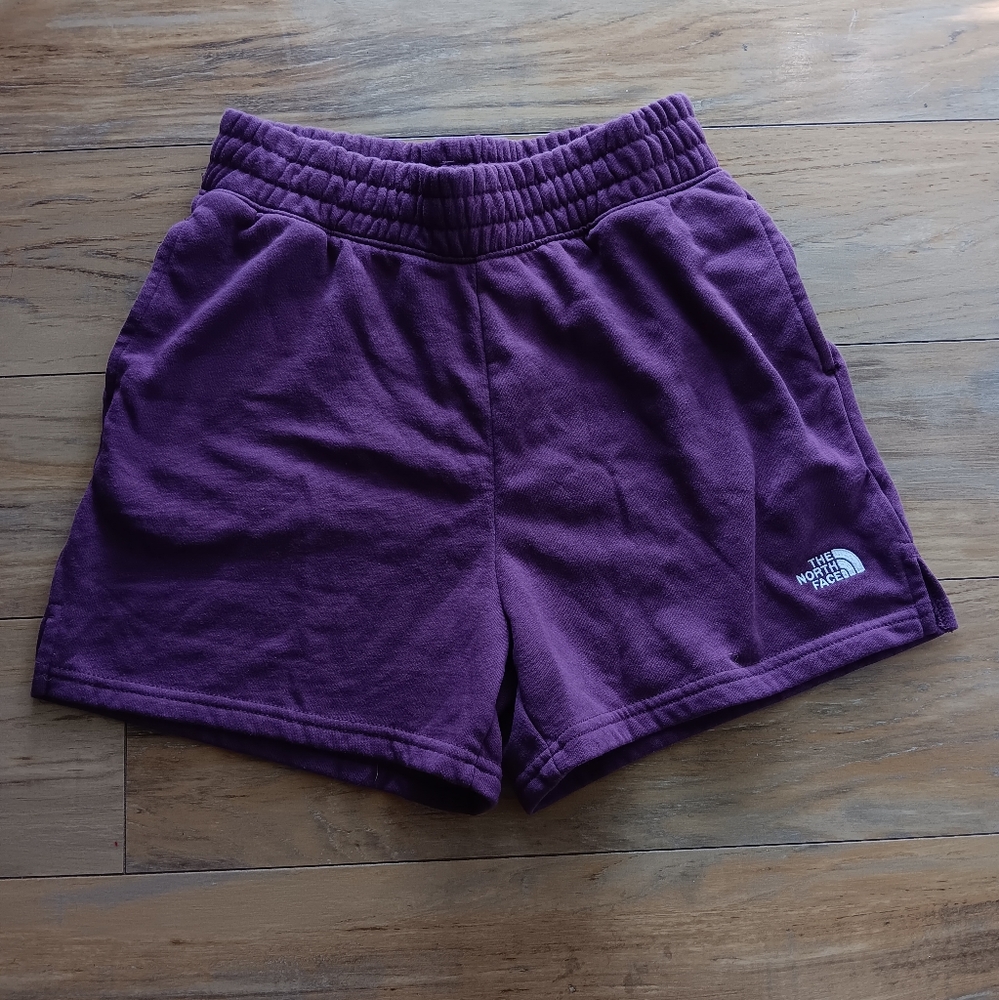 The North Face Deep Purple Fleece Shorts